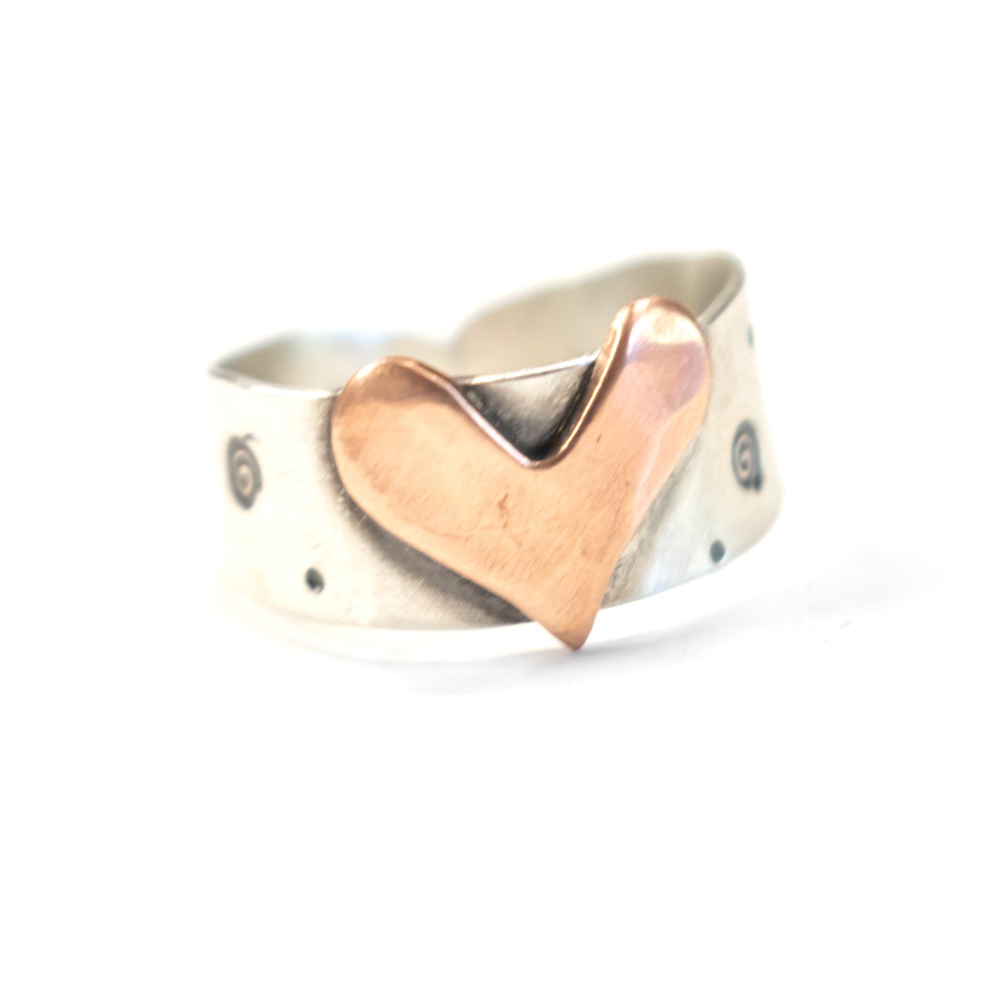 Sterling Silver Adjustable Band Ring-Womens-LittleGreenRoomJewelry-LittleGreenRoomJewelry
